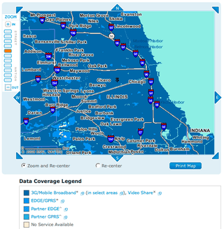 Illustration for article titled Chicago 3G Test: AT&T, Sprint and Verizon